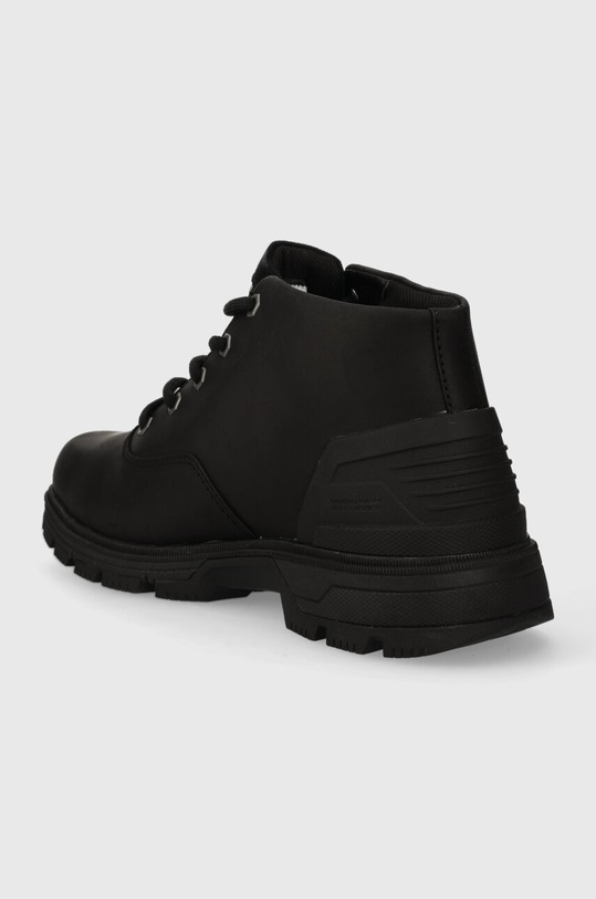 Încălțăminte Caterpillar pantofi de piele intoarsa LEVERAGE P725150 negru