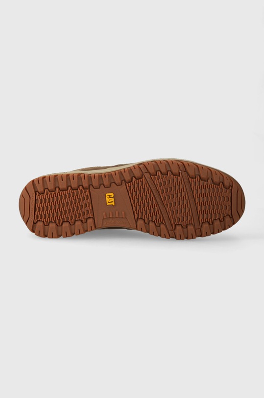 Шкіряні кросівки Caterpillar CRATE P725239 коричневий