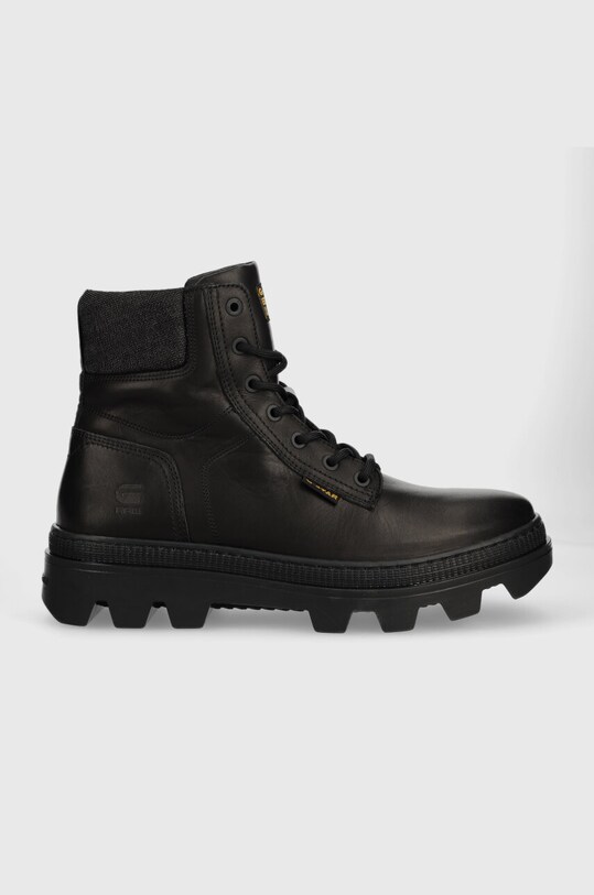 G-Star Raw buty skórzane NOXER HGH LEA skóra licowa czarny 2342020828.BLK