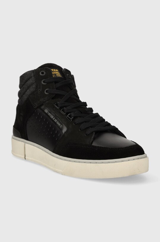 Tenisky G-Star Raw RAVOND II MID LEA 2342005714.BLK čierna AW23