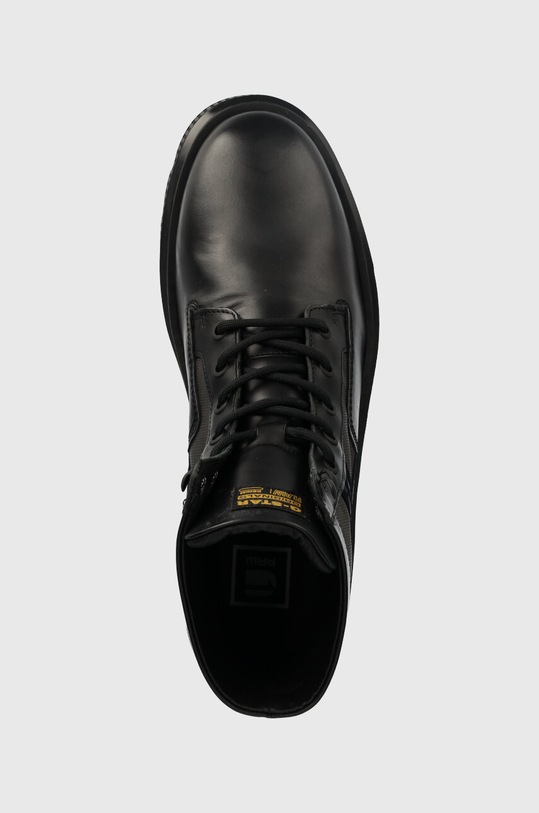G-Star bőr bakancs VETAR II HGH LEA fekete 2342052803.BLK