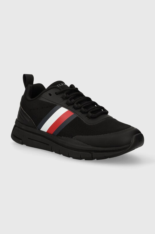 Αθλητικά Tommy Hilfiger MODERN RUNNER STRIPE FM0FM04835 μαύρο AW23