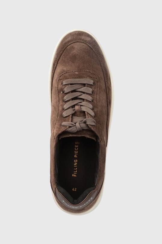 Filling Pieces sneakersy zamszowe Mondo Suede brązowy 46733733046