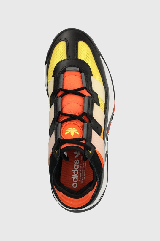 Кожаные кроссовки adidas Originals Niteball чёрный ID8074