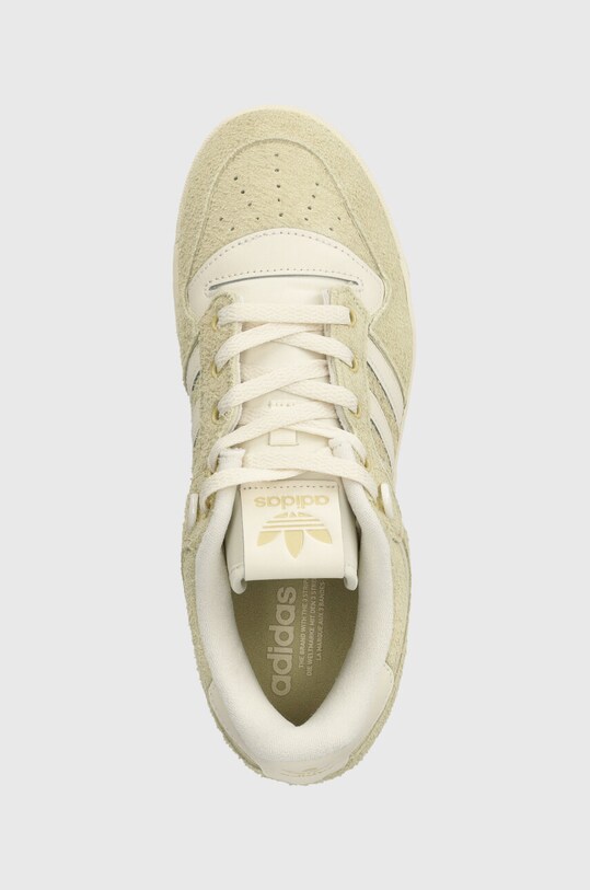 Шкіряні кросівки adidas Originals Rivalry 86 Low бежевий IE4877