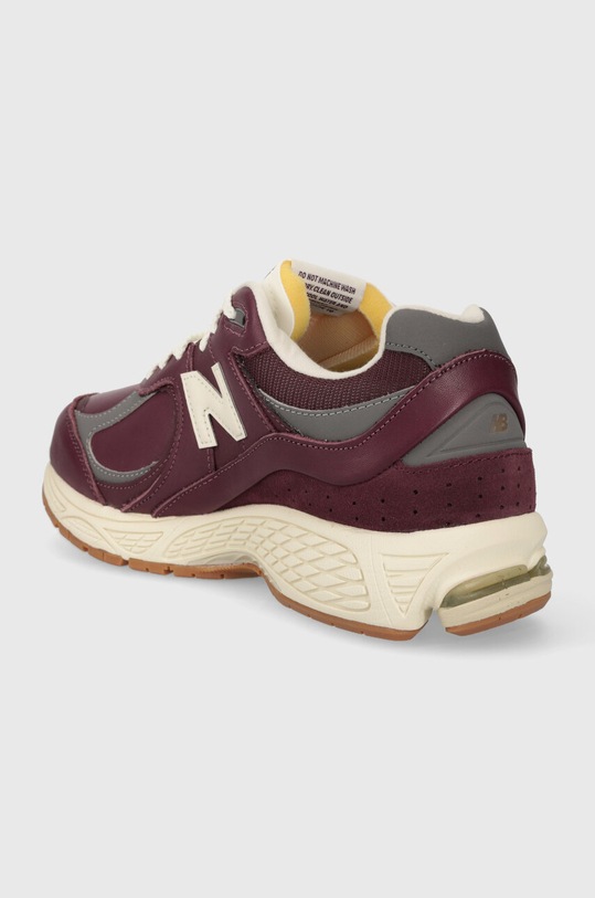 Încălțăminte New Balance sneakers din piele 2002 M2002RVH burgundia