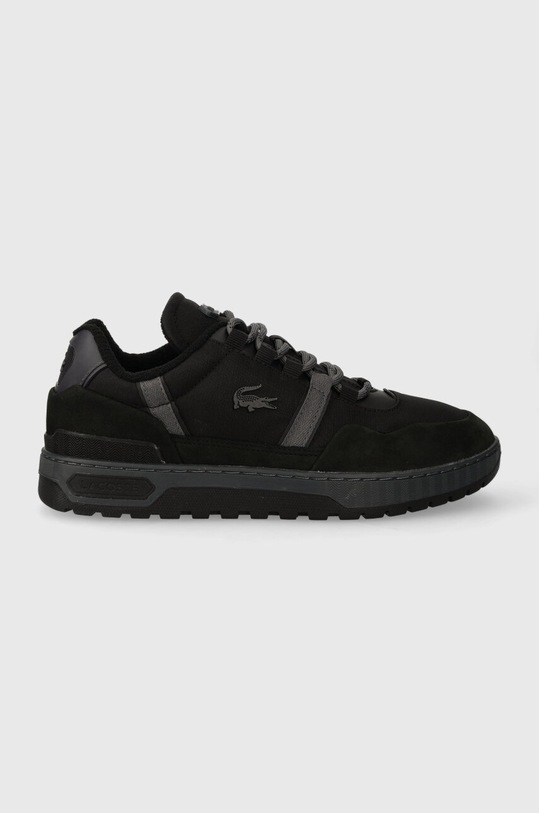 Lacoste sneakersy T-Clip Winter tekstylny czarny 44SMA0033