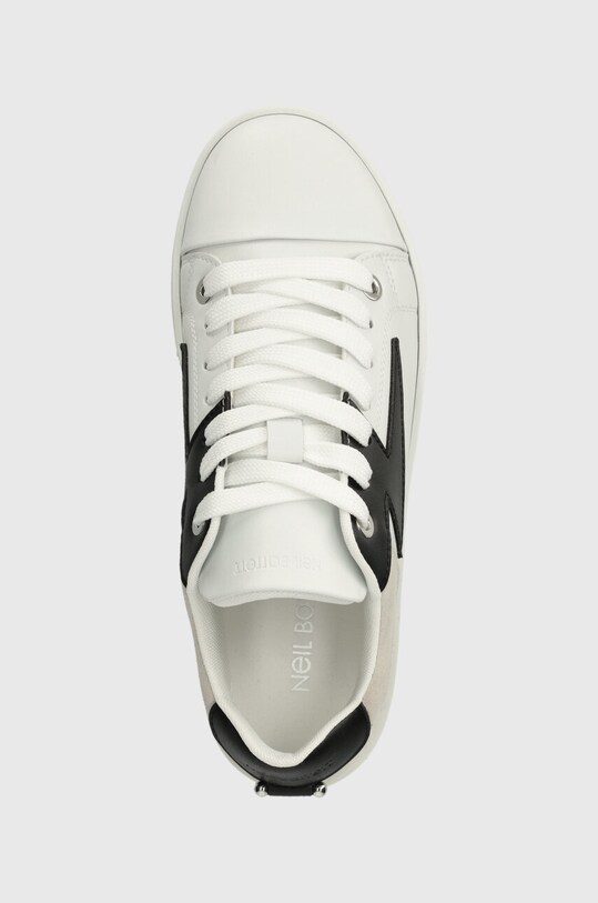 Neil Barett sneakersy skórzane DURAN biały PBCT375B.V9002.9867