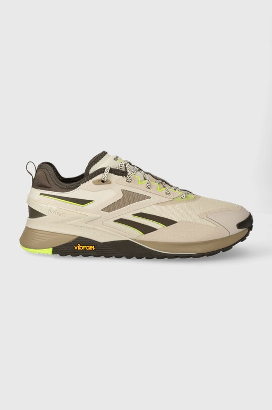 Reebok pantofi de antrenament Nano X3 Adventure textil bej 100033527