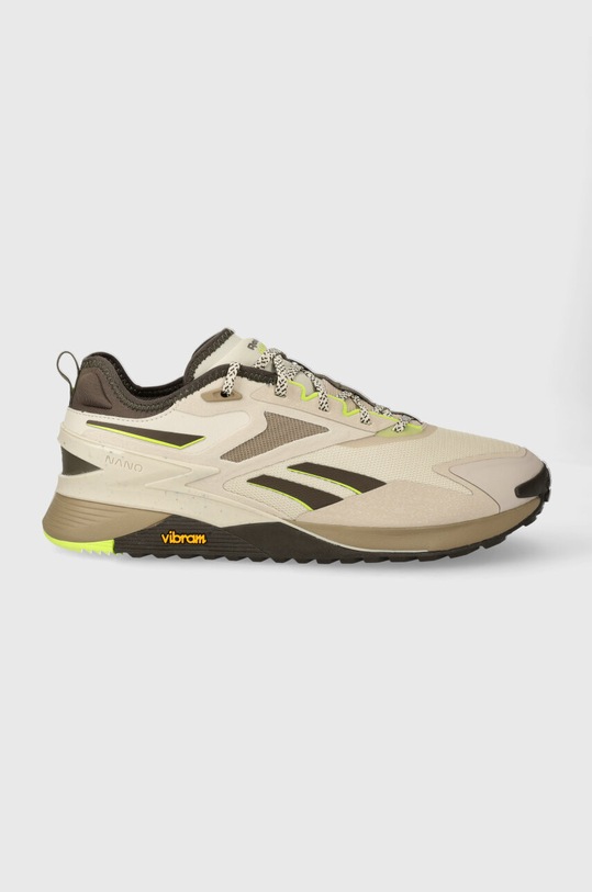 Tréningové topánky Reebok Nano X3 Adventure textilný béžová 100033527