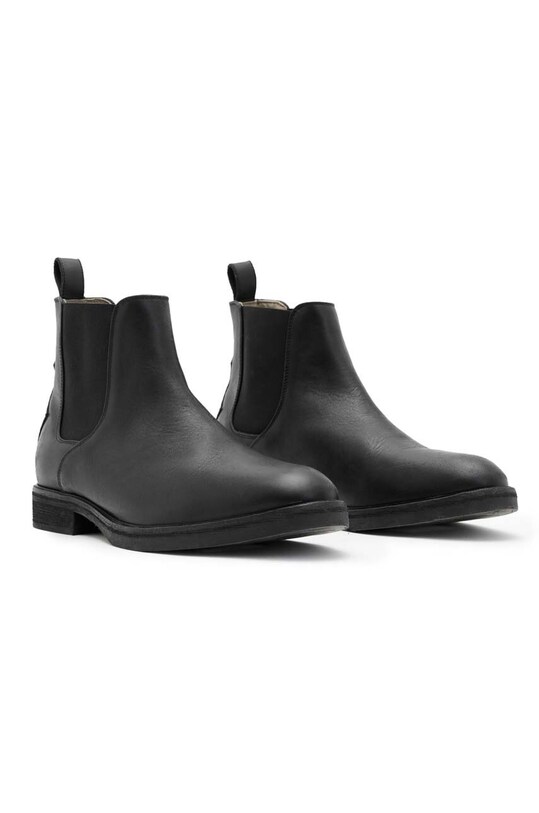AllSaints buty skórzane Creed MF552Z czarny AW23