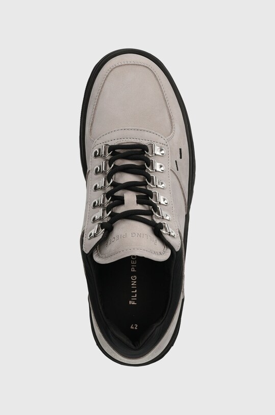 Filling Pieces leather sneakers Mountain Trail gray 64328991108