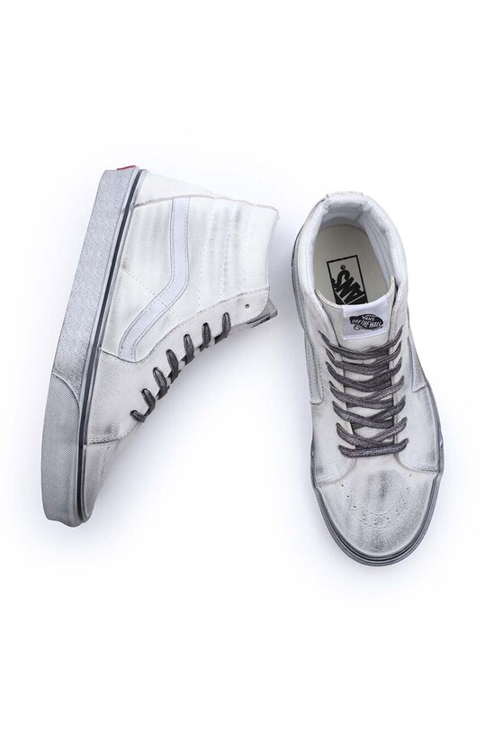 Tenisky Vans SK8-HI Stressed VN0007NSWWW1 biela