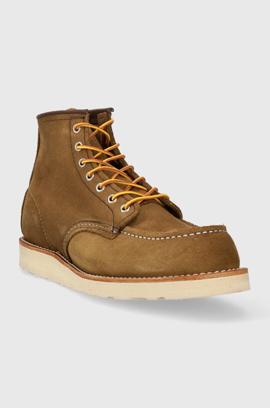 Замшеві кросівки Red Wing 6-INCH Classic Moc 8881 бежевий AW23
