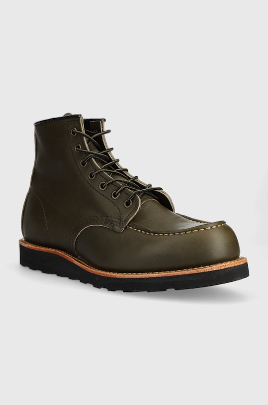 Red Wing buty skórzane Moc Toe 8828 zielony AW23