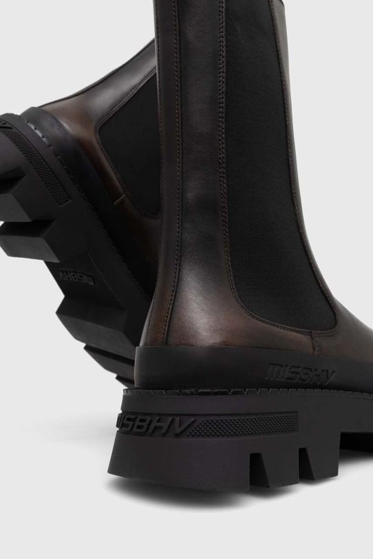 Scarpe MISBHV stivaletti chelsea in pelle The 2000 Chelsea Boot 231BM103 marrone