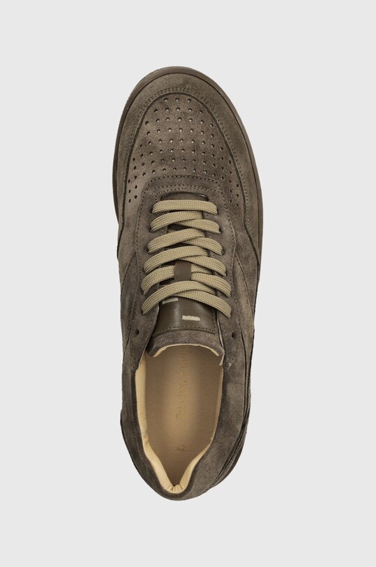 Filling Pieces velúr sportcipő Ace Suede zöld 70022791108