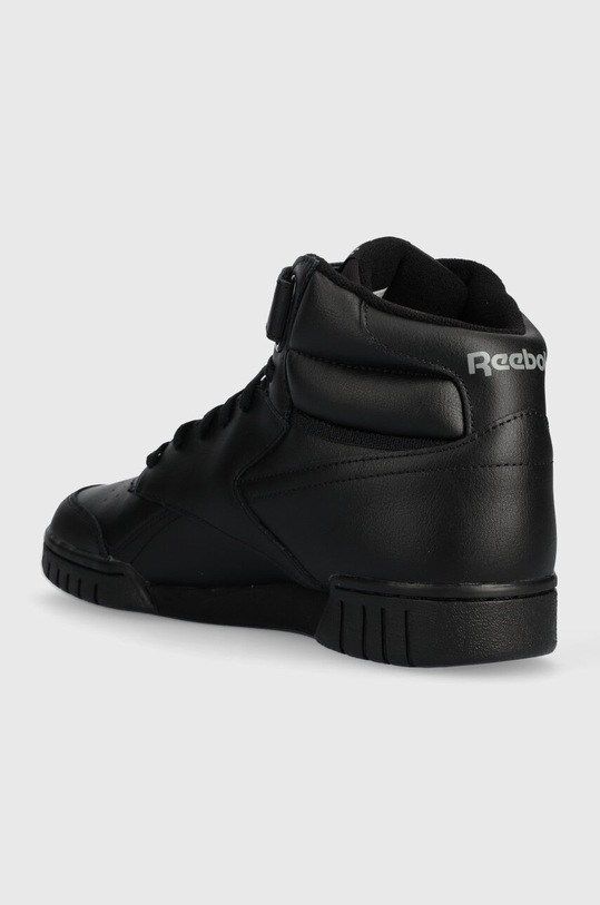Obuwie Reebok sneakersy skórzane EX-O-FIT HI 100000109 czarny