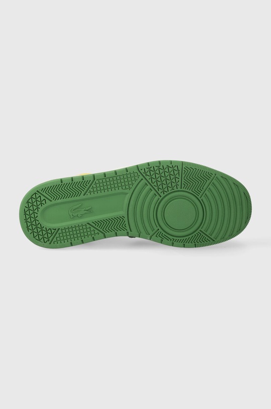 Kožené tenisky Lacoste L001 Leather Colorblock High-Top 45SMA0027 zelená