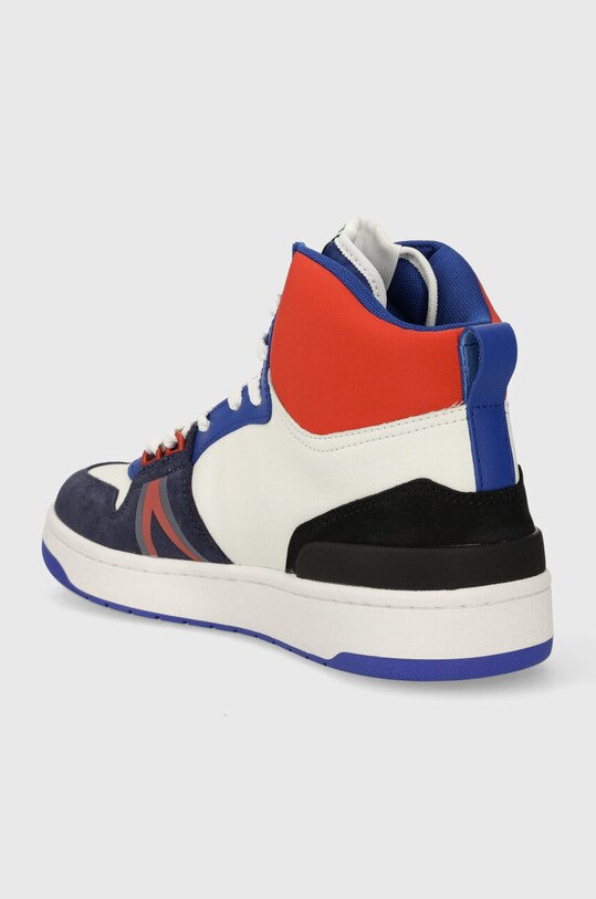Scarpe Lacoste sneakers in pelle L001 Leather Colorblock High-Top 45SMA0027 multicolore