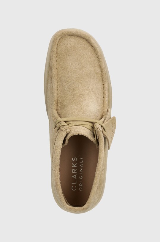 Clarks shoes Wallabee Cup beige 26173316
