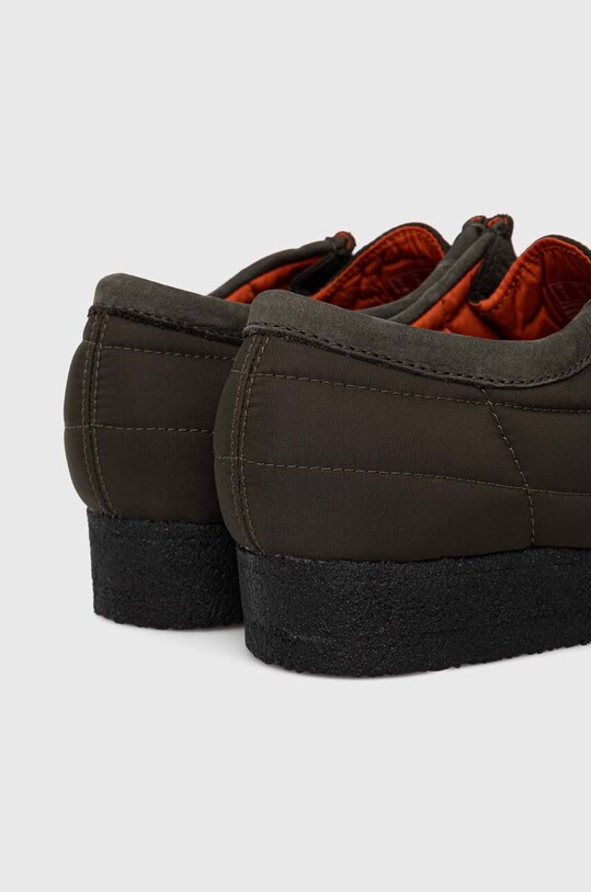 Boty Mokasíny Clarks Wallabee 26174513 zelená
