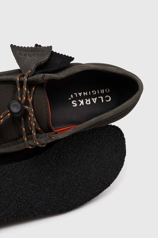 Mokasíny Clarks Wallabee 26174513 zelená