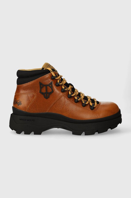 Usnjeni piščančki Naked Wolfe Aspen Casual rjava Aspen.Tan.Leather