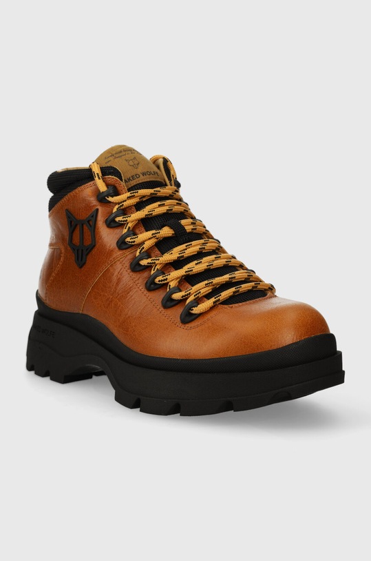 Naked Wolfe bocanci de piele Aspen Aspen.Tan.Leather maro AW23