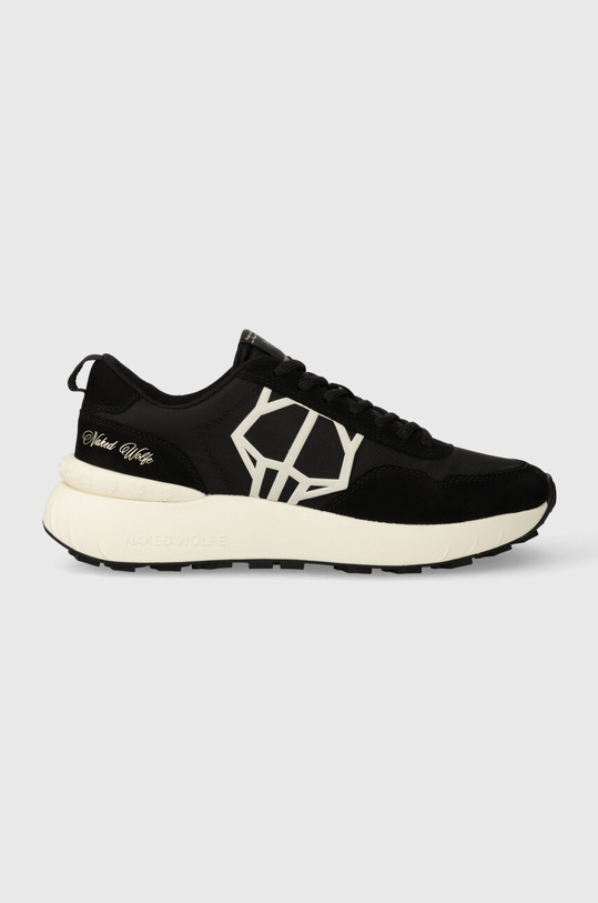 Naked Wolfe sneakers Doubt pelle scamosciata nero Doubt.Black.Nylon