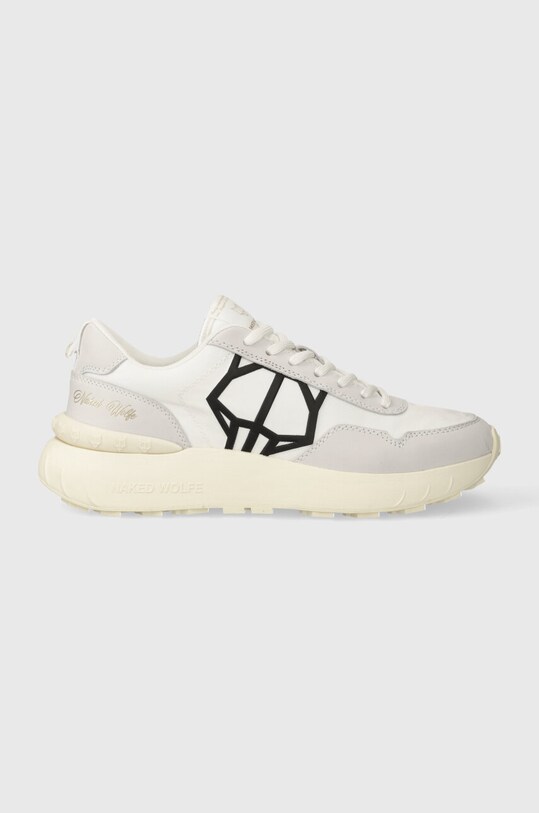 Naked Wolfe sneakers Doubt textil gri Doubt.White.Nylon