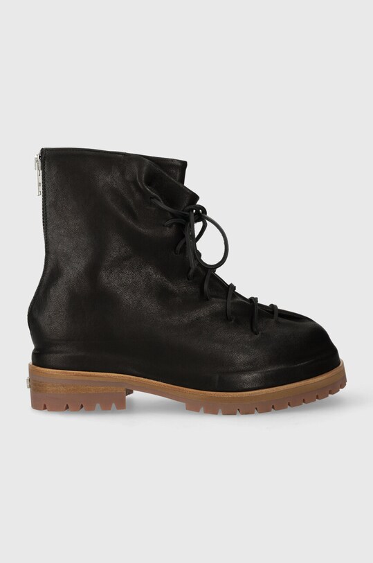 424 buty skórzane skóra licowa czarny 35424Q06.236572