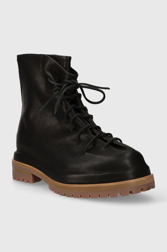 424 scarpe in pelle 35424Q06.236572 nero AW23