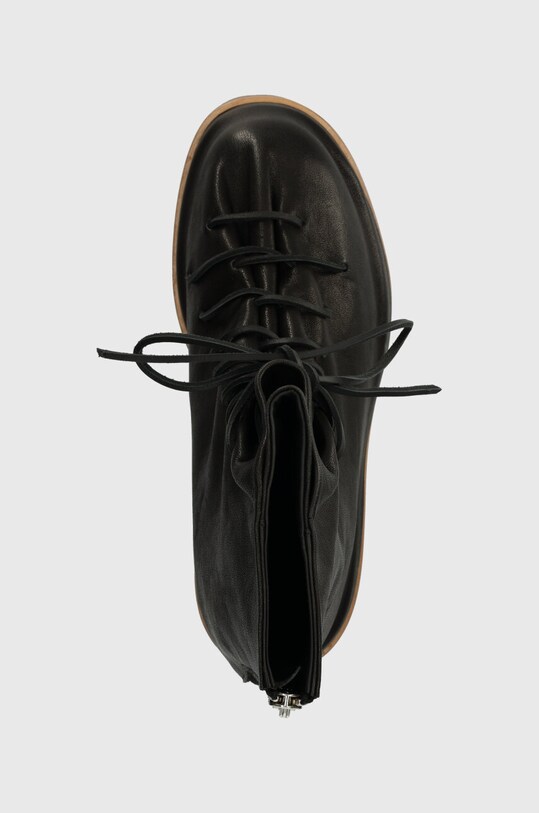 424 buty skórzane czarny 35424Q06.236572