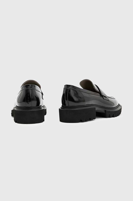 Obuwie AllSaints półbuty skórzane Vinni MF534Z czarny
