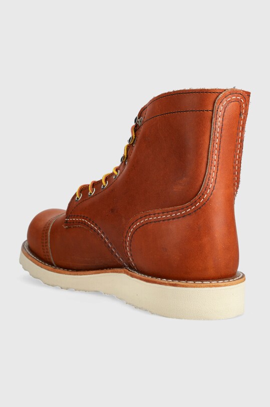 Взуття Шкіряні черевики Red Wing Iron Ranger Traction Tred 8089 коричневий