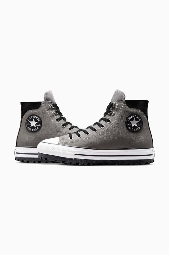Converse leather trainers Chuck Taylor AS City Trek Waterproof gray A05575C
