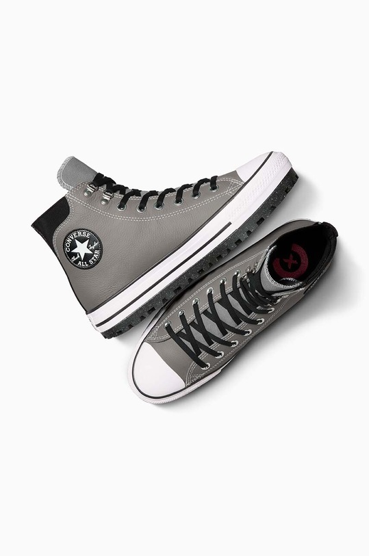 Converse leather trainers Chuck Taylor AS City Trek Waterproof A05575C gray