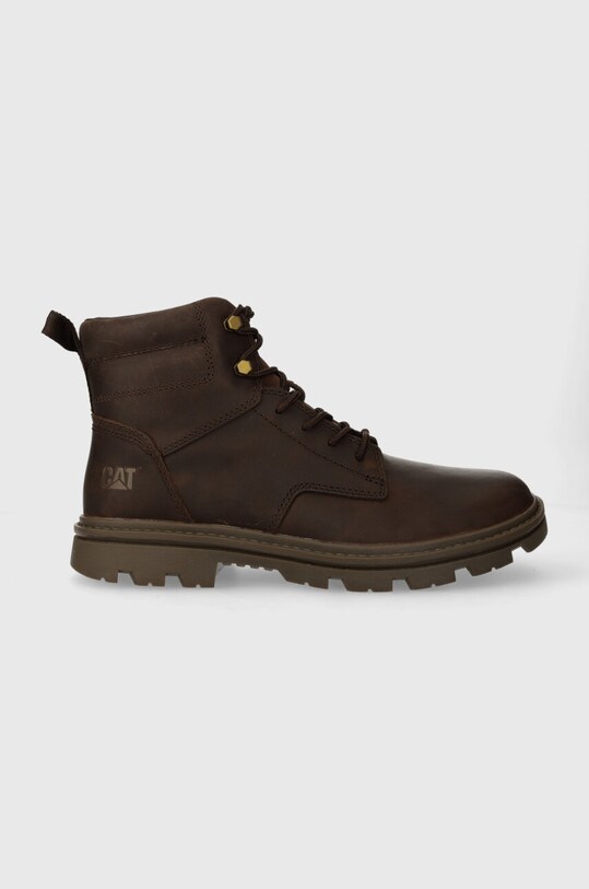 Caterpillar pantofi de piele intoarsa PRACTITIONER MID casual maro P725843