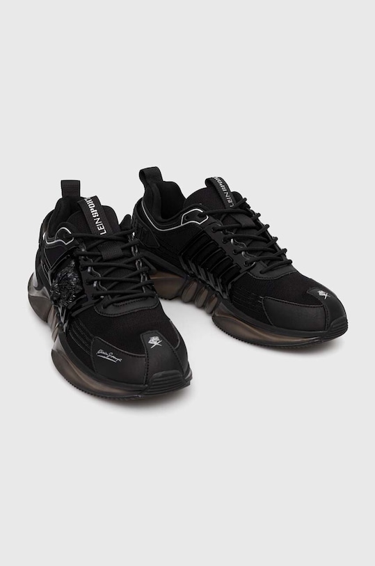 Obuwie PLEIN SPORT sneakersy Runner 3D Tiger USC0346.STE003N.02 czarny