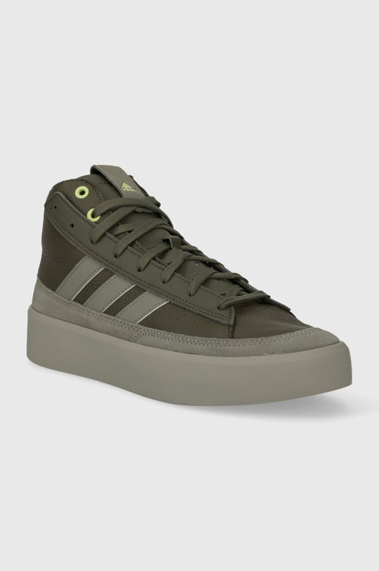adidas sneakersy IE9415 zielony AW23