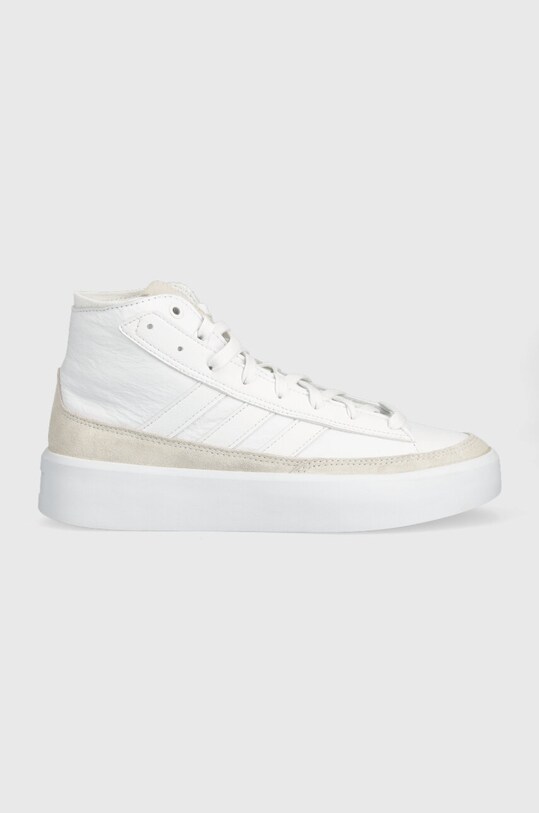 Шкіряні кеди adidas замша білий IE9417