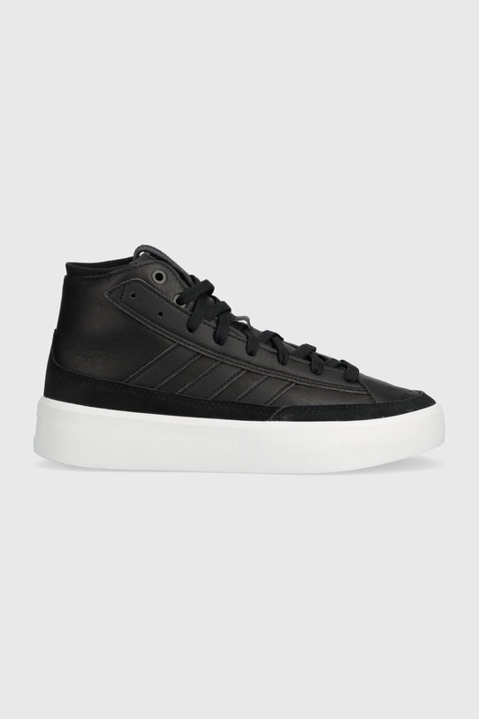 adidas teniși de piele piele întoarsă negru IG0437