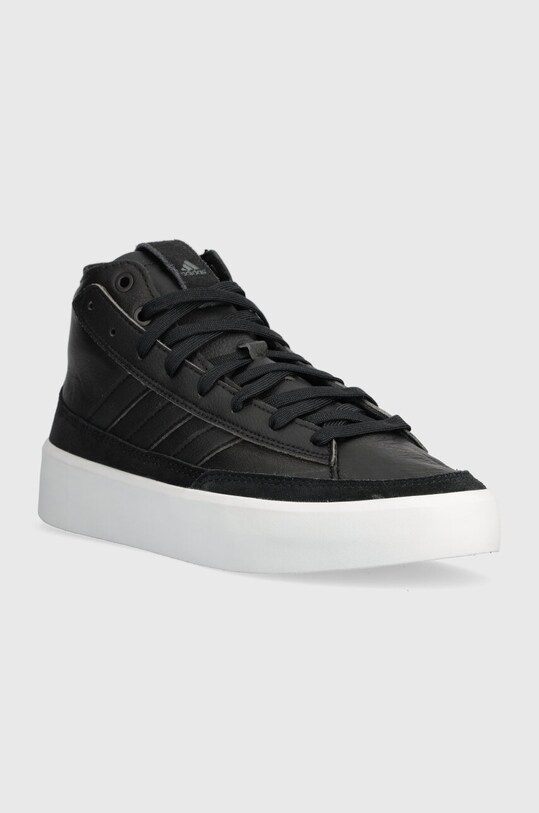 adidas trampki skórzane IG0437 czarny AW23