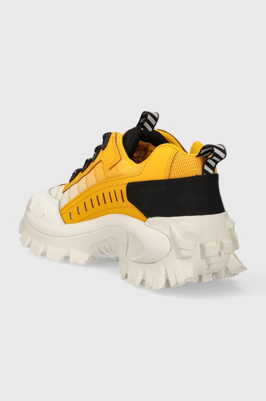Scarpe Caterpillar sneakers in pelle INTRUDER P111294 giallo