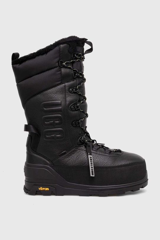 Μπότες χιονιού UGG Shasta Boot Tall υφασμάτινο μαύρο 1151850.BLK