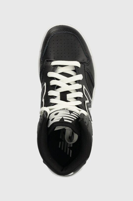 Kožené tenisky New Balance BB480COB čierna BB480COB