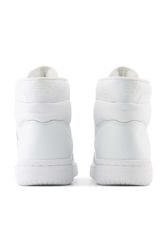 Kožené tenisky New Balance BB480COC biela BB480COC
