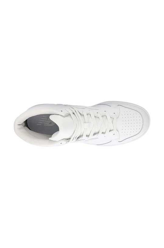 Kožené tenisky New Balance BB480COC BB480COC biela