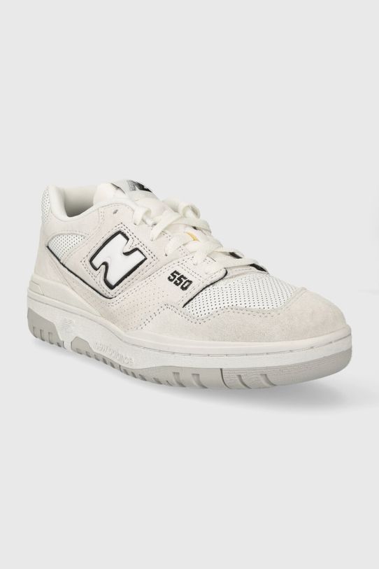 Δερμάτινα αθλητικά παπούτσια New Balance BB550PRB BB550PRB λευκό AW23